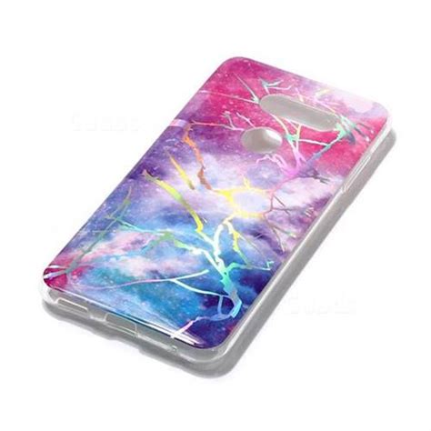 Dream Sky Marble Pattern Bright Color Laser Soft Tpu Case For Lg V