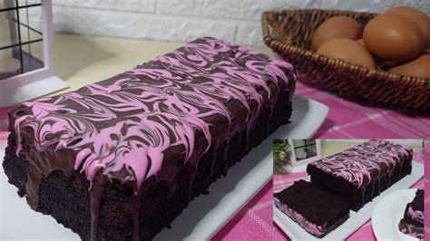 Super Lembut Dan Legit Resep Brownies Kukus Marble Choco Strowberry