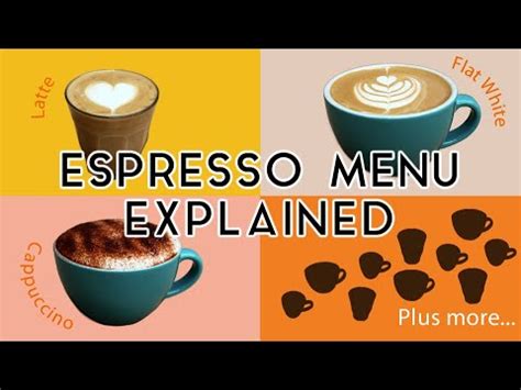 Espresso Drink Recipes How To Make A Flat White Vs Latte Vs