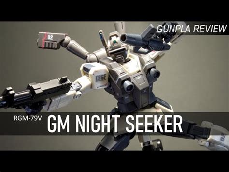 P Bandai HG RGM 79V GM Night Seeker Review YouTube