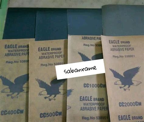 Jual Amplas Halus Lembaran Eagle No Amplas Kertas