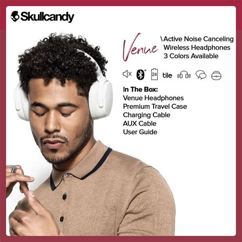 Skullcandy Venue Noise Cancelling Wireless Headphone