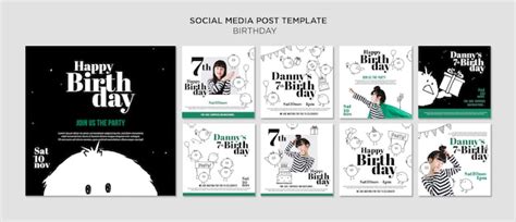 Free Psd Birthday Social Media Post Template