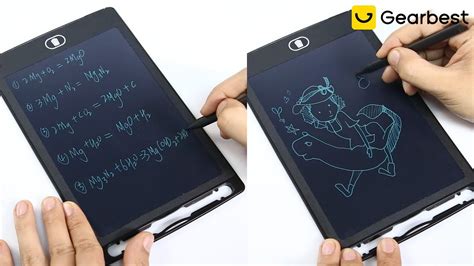 85 Inch Lcd Writing Tablet Digital Drawing Board Youtube