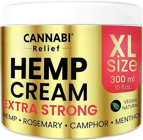 Hemp Cream Extra Strong 300 Ml Joint Muscle Premium Ultra