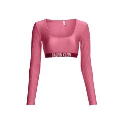 Calvin Klein Swimwear Bikini Zgornji Del Roza Ceneje Si