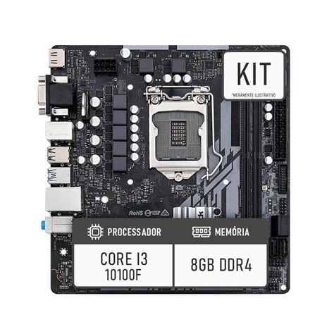 Kit Cpu I F Gb Ddr Placa H Bluinfo Inform Tica