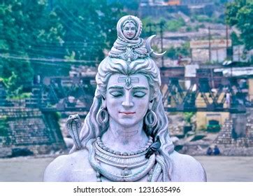 Lord Shiva Statue Rishikesh Stock Photo 1231635496 | Shutterstock