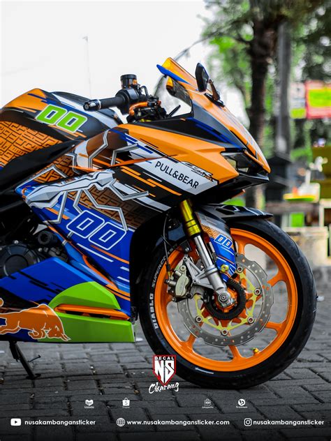 Decal Stiker Honda CBR 250 RR MM93 Orens Nusakambangan Sticker