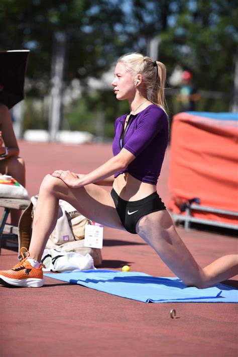 Sensational Russian High Jump Athlete Polina Parfenenko