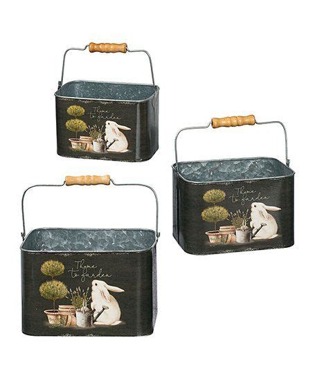 Sullivans Brown Rabbit And Plant Thyme To Garden Planter Set Zulily