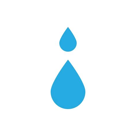 Premium Vector Water Drop Icon Logo Vector Design