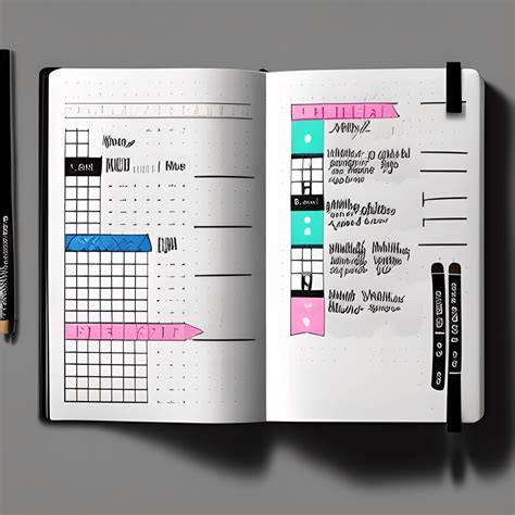 Digital Graphic Bullet Journaling Design Creative Fabrica