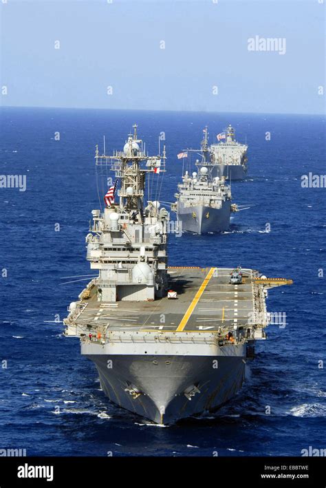 Mediterranean Sea April 16 2008 The Amphibious Assault Ship Uss