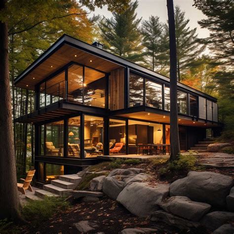 Revolutionary Cabin Exterior Ideas for the Contemporary Wilderness ...