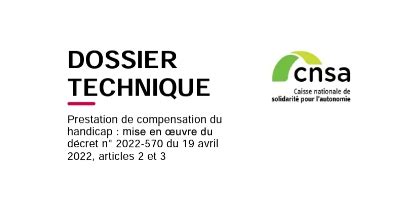 Volution De La Prestation De Compensation Du Handicap La Cnsa Publie