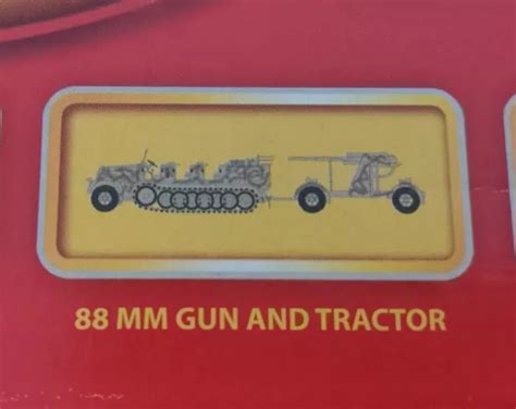 Airfix 1 76 1 72 88mm Gun And Tractor Vehicle Plastic Model Kit Bagged