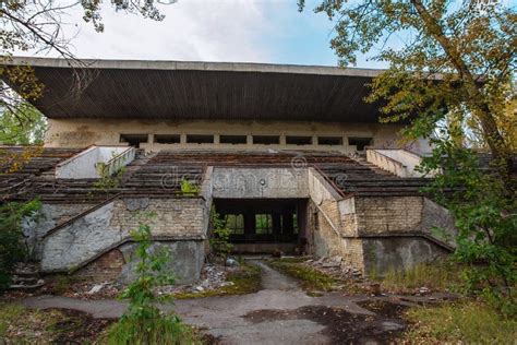 Amusement Park in Pripyat. Exclusion Zone of Chernobyl Ghost City Stock ...