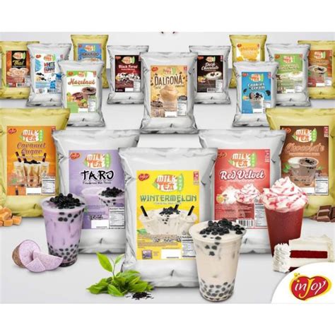 G Injoy Milktea Powder Instant Tea Powder Delicious Milk Tea