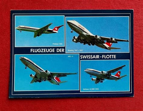 SWISSAIR Flotte Boeing Fokker Airbus Kaufen Auf Ricardo