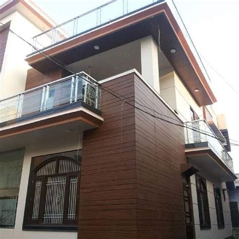 Wooden Brown HPL Cladding Sheet For Residential Thickness 8 Mm At Rs