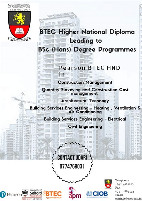 Btec Higher National Diploma Surplus