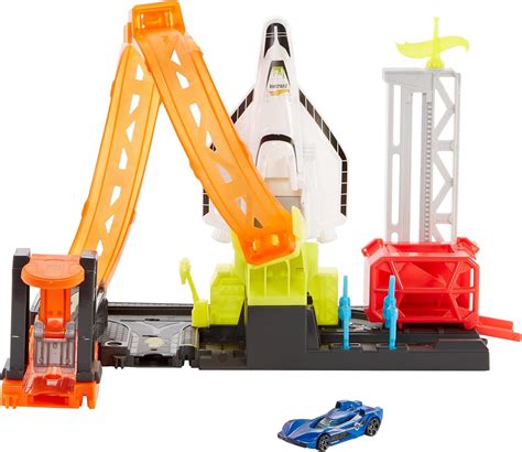 Hot Wheels Super Rocket Blast Off Playset TopToy