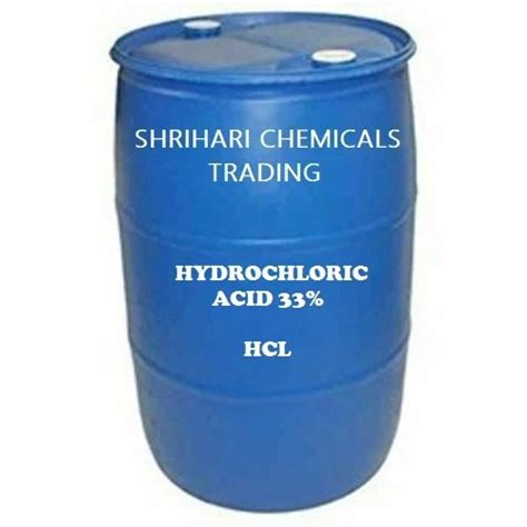 HYDROCHLORIC ACID Purity 34 Form Liquid At Rs 12 Kilogram In