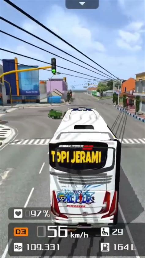 TOPI JERAMI BASURI Asiknya Yang Mau Nyebrang Ke BALI Basuri Bus