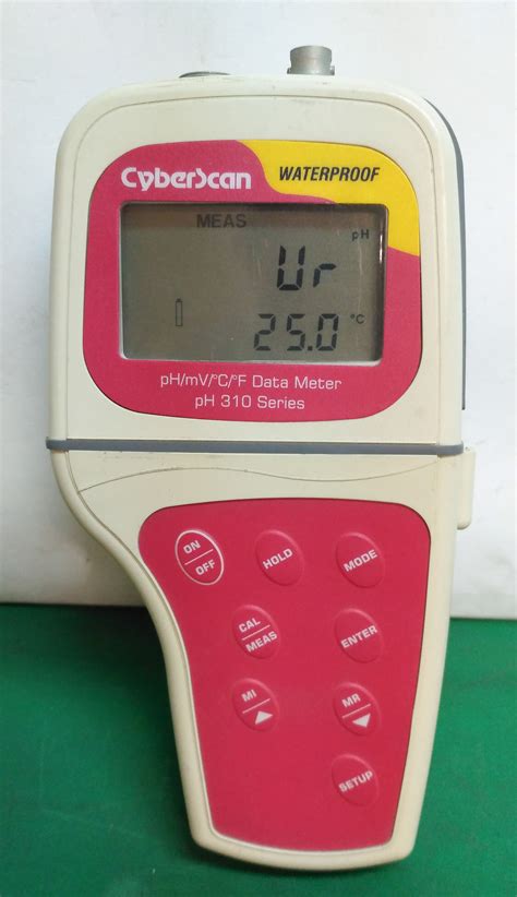 Eutech Instruments Cyberscan Waterproof Ph Mv C F Data Meter