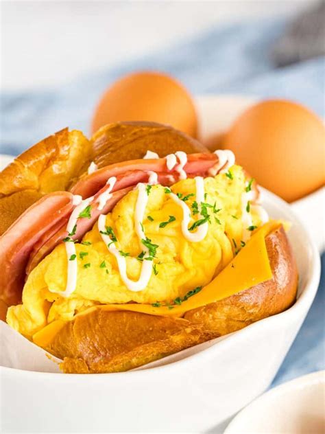 Korean Egg Drop Sandwich Breakfast Egg Sandwich Drive Me Hungry