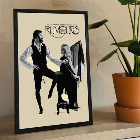 Fleetwood Mac RUMOURS Album Cover Poster sold by Bert | SKU 91701701 ...