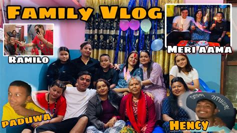 First Vlog With My Mom Mom Birthday Special Ramilo Vaio Youtube