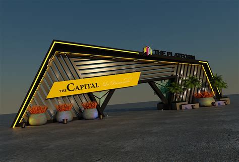 The Capital GATE | Behance :: Behance