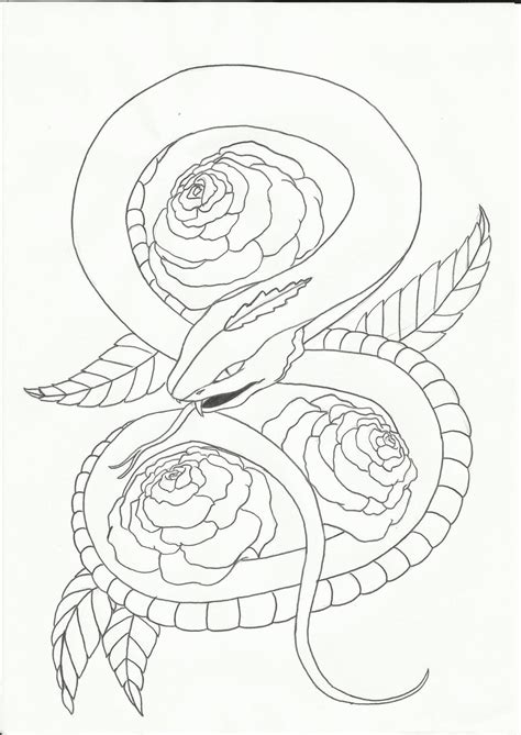 snake tattoo design by sasan-ghods on DeviantArt