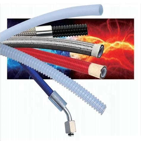 Stainless Steel 304 Braided Ptfe Flexible Hose Stainless Steel Outer