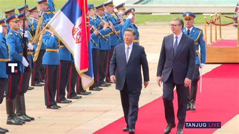 Palata Srbija Ceremonija Do Eka Predsednika Kine Si Ipinga