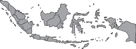 Indonesia Map PNGs for Free Download