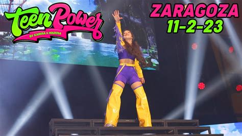 Concierto Zaragoza Teen Power Karina Y Marina Youtube