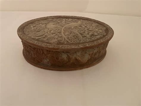 Incolay Stone Jewelry Box Birds Of Paradise Munimorogobpe