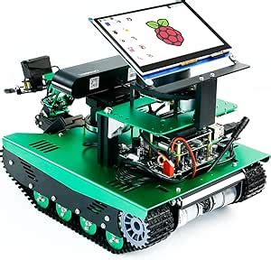 Yahboom Raspberry Pi Robotic Kit For Adults Ros Robot Arm Lidar Mapping