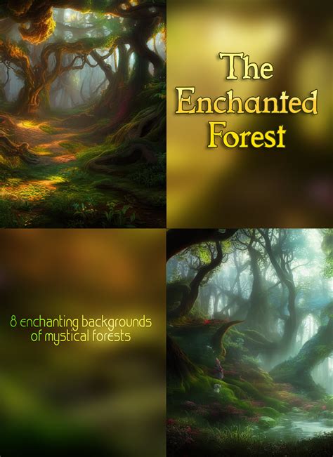 The Enchanted Forest 2d Graphics Artbymel