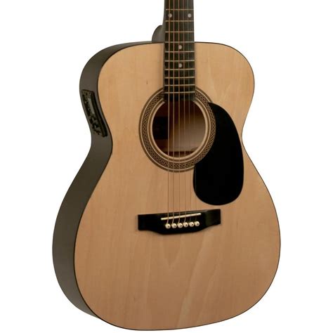 Rogue Ra Concert Acoustic Electric Guitar Natural Musician S Friend