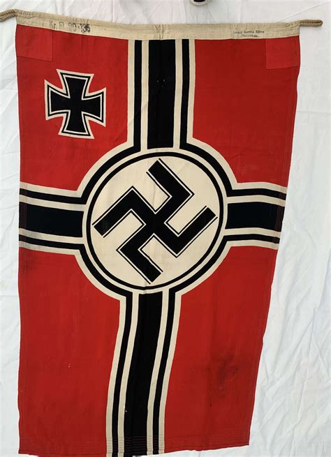 WW2 German Reichskriegsflagge Kriegsmarine E Boat Battle Flag. in Flags