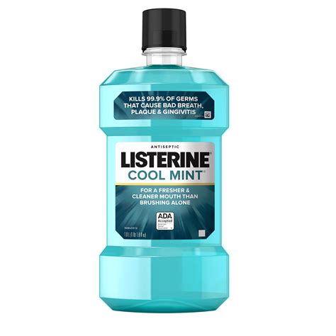 Buy Listerine Cool Mint Antiseptic Mouthwash To Kill Of Germs That