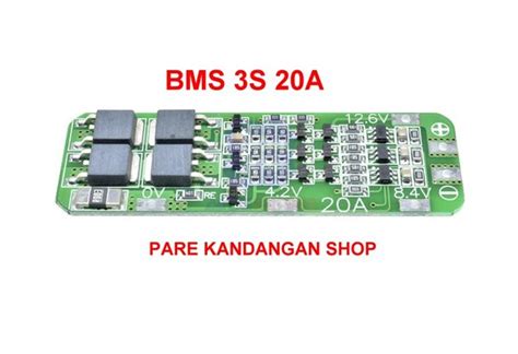 Jual Modul Bms S A Li Ion Lithium Battery Charger Protection