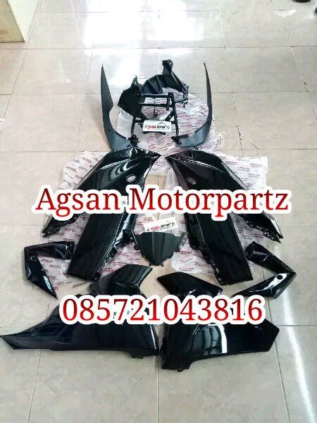 Jual Fullset Fairing Depan Ninja 250 Rr Mono Hitam Dan Headlamp