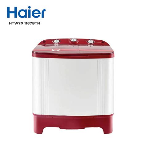 Haier 7 Kg Semi Automatic Washing Machine HTW70 1187BTN Air