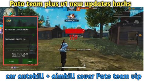 Pato Team Plus V Car Autokill Mobile Hacks Aimkill Cover Player