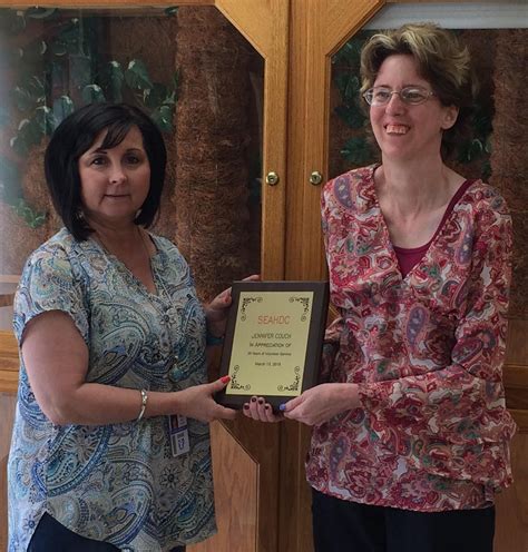 Saline River Chronicle News: Jennifer Couch Honored by HDC